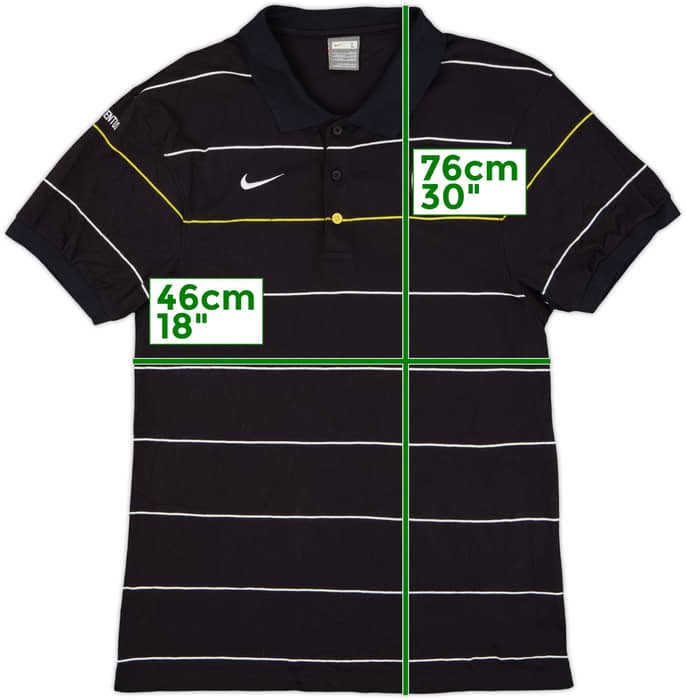 2009-10 Juventus Nike Polo Shirt - 8/10 - (L)