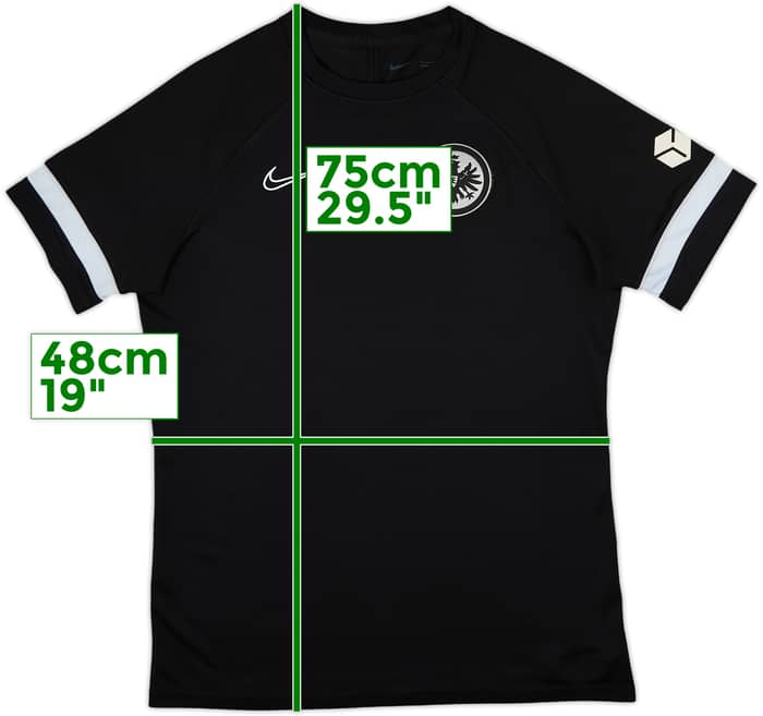 2021-22 Eintracht Frankfurt Nike Training Shirt - 9/10 - (L)