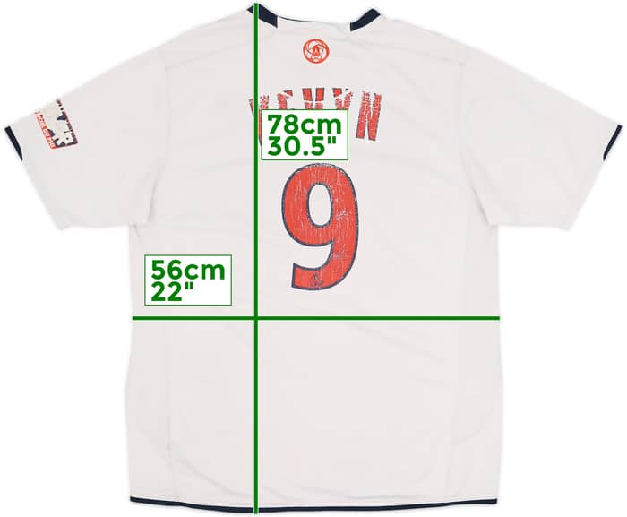 2007-08 Paris Saint-Germain Away Shirt Kevyn #9 - 5/10 - (L)