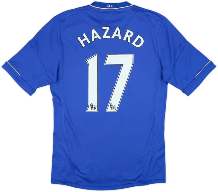 2012-13 Chelsea Home Shirt Hazard #17 - 10/10 - (S)