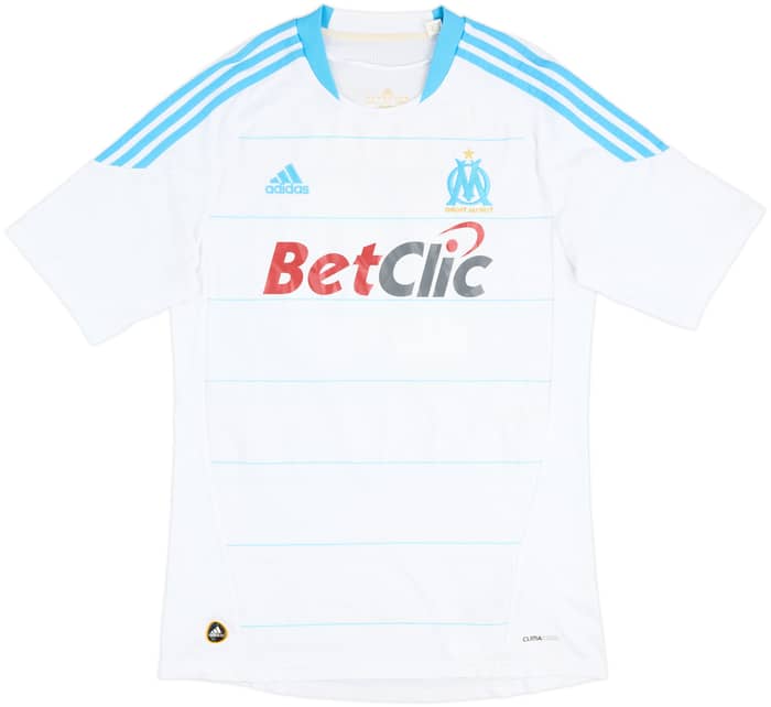 2010-11 Olympique Marseille Home Shirt Gignac #10 - 5/10 - (M)