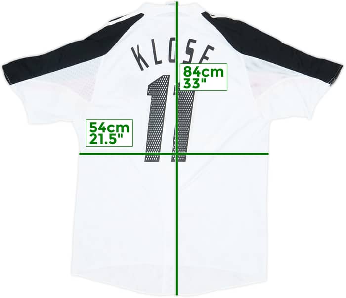 2004-05 Germany Home Shirt Klose #11 - 8/10 - (L)