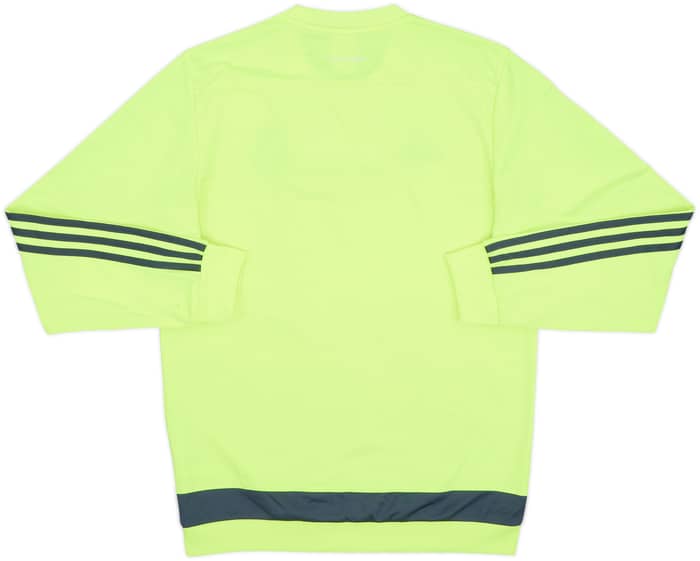 2015-16 Real Madrid adidas Sweat Top - 5/10 - (S)