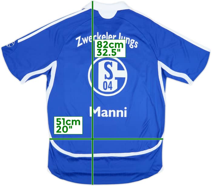 2007-08 Schalke Home Shirt Manni - 4/10 - (L)