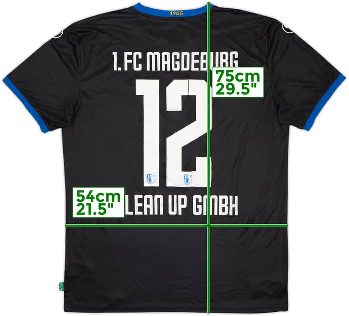 2022-23 Magdeburg Away Shirt Clean Up GMBH #12 - 6/10 - (XL)