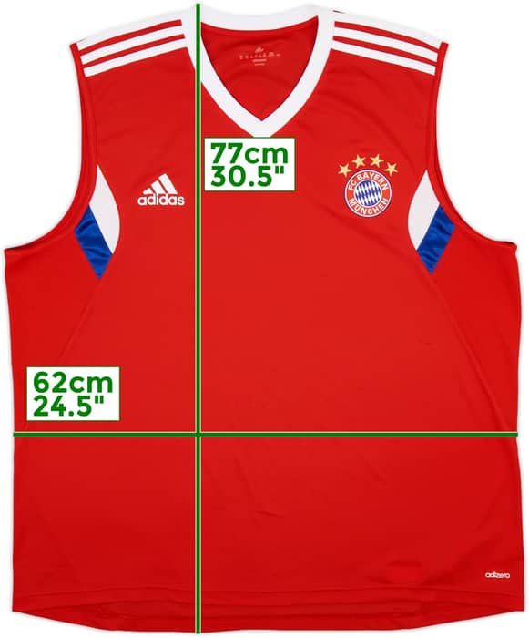 2014-15 Bayern Munich adidas Training Vest - 8/10 - (XXL)