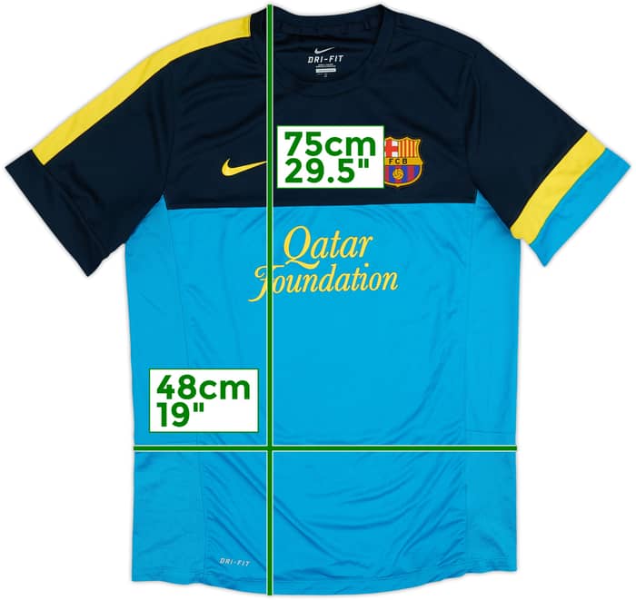 2012-13 Barcelona Nike Training Shirt - 5/10 - (L)