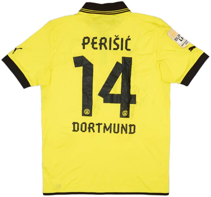 2012-13 Borussia Dortmund Home Shirt Perisic #14 - 4/10 - (L)