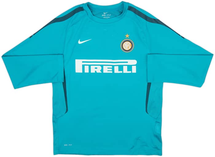 2011-12 Inter Milan Nike Training L/S Shirt - 6/10 - (L.Boys)