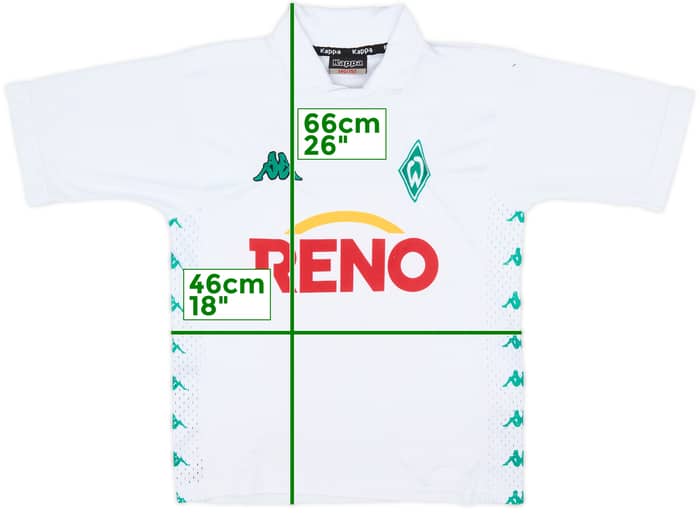 2003-04 Werder Bremen Away Shirt - 7/10 - (L.Boys)