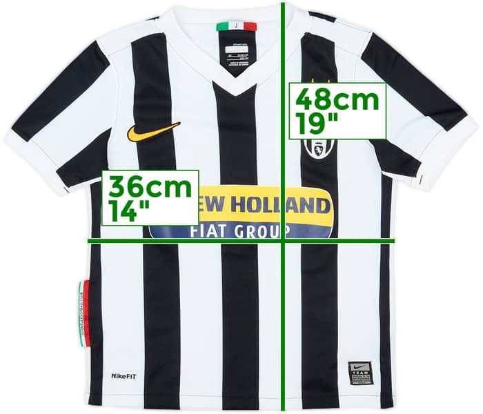 2010-11 Juventus Home Shirt - 6/10 - (6-7 Years)
