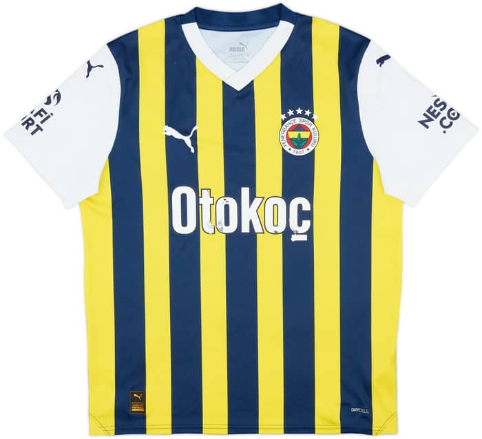 2023-24 Fenerbahce Home Shirt - 5/10 - (XL.Boys)