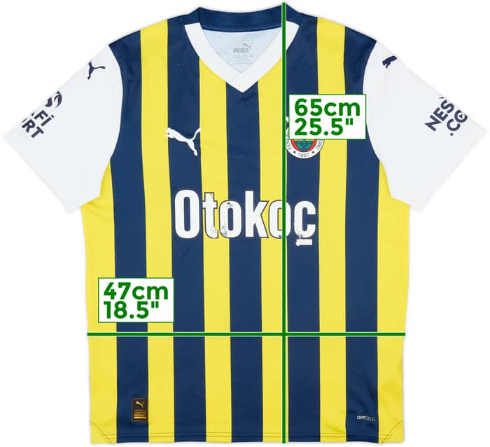 2023-24 Fenerbahce Home Shirt - 5/10 - (XL.Boys)