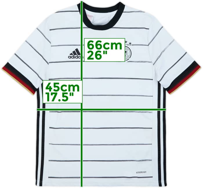 2020-21 Germany Home Shirt - 5/10 - (L.Boys)