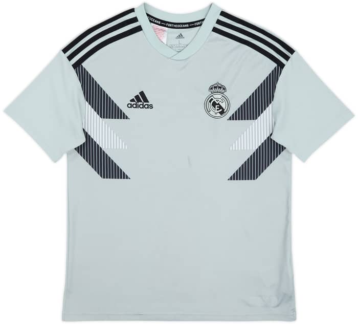 2018-19 Real Madrid adidas Training Shirt - 7/10 - (L.Boys)