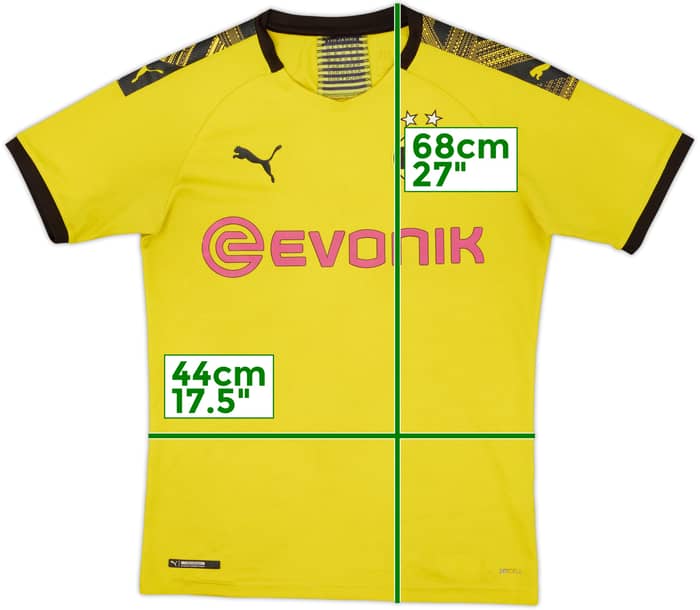2019-20 Borussia Dortmund Home Shirt - 7/10 - (S)