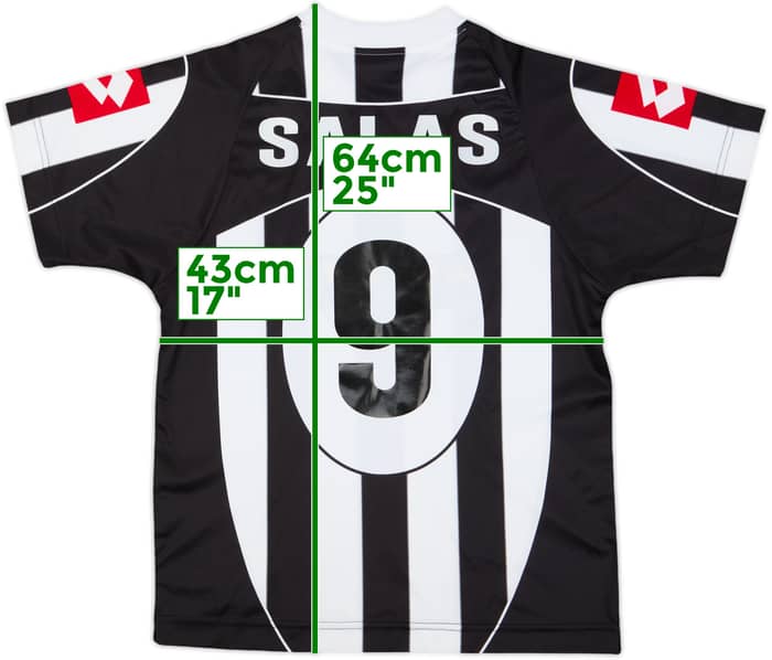 2002-03 Juventus Home Shirt Salas #9 - 8/10 - (M.Boys)