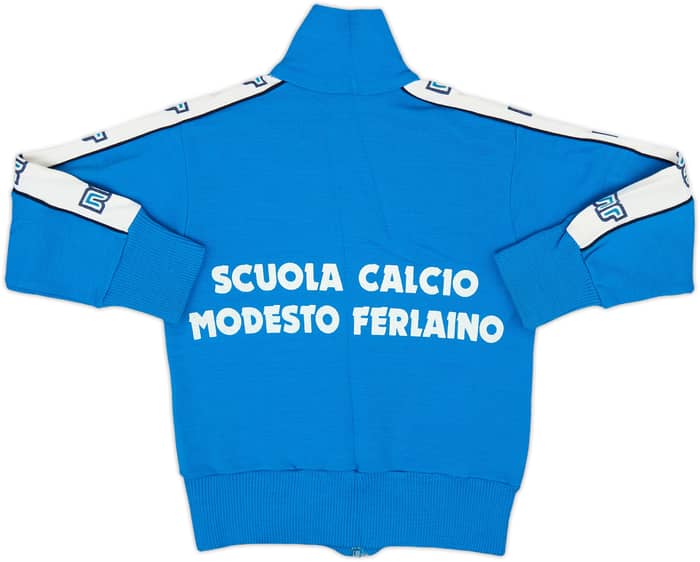 1986-87 Napoli Ennerre Track Jacket - 6/10 - (5-6 Years)