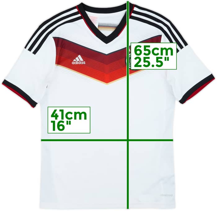 2014-15 Germany Home Shirt - 7/10 - (L.Boys)