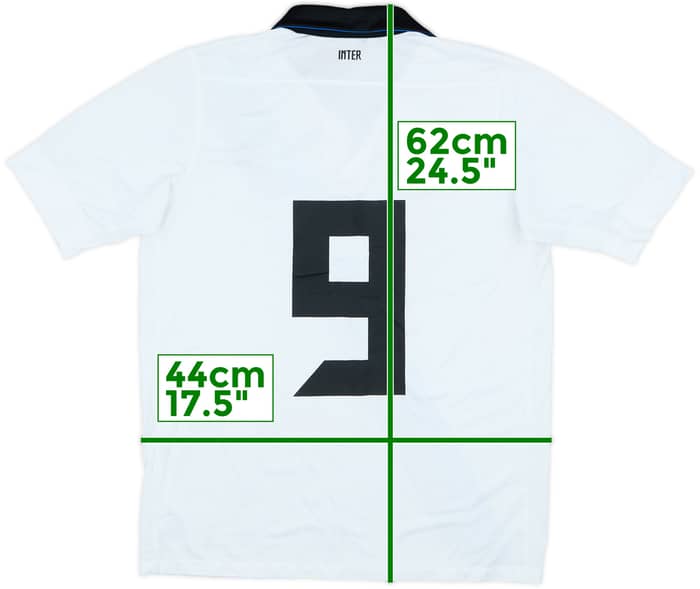 2012-13 Inter Milan Away Shirt #9 - 8/10 - (L.Boys)