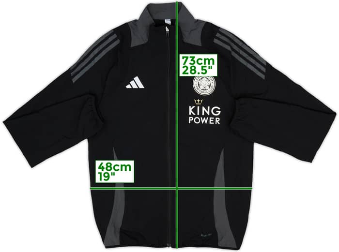 2023-24 Leicester Staff Issue adidas Track Jacket - 10/10 - (S)