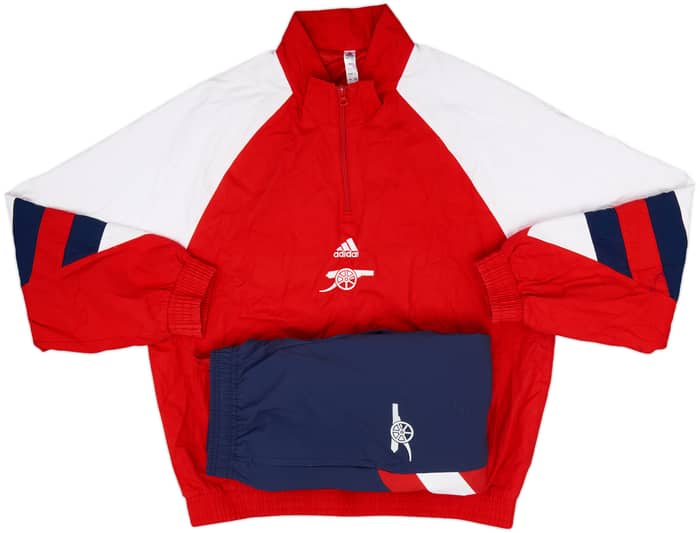 2023-24 Arsenal adidas 1/4 Zip Icon Tracksuit - 9/10 - (M)