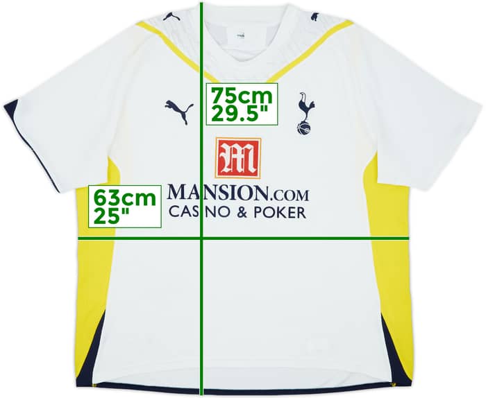 2009-10 Tottenham Home Shirt Bale #3 - 8/10 - (XL)