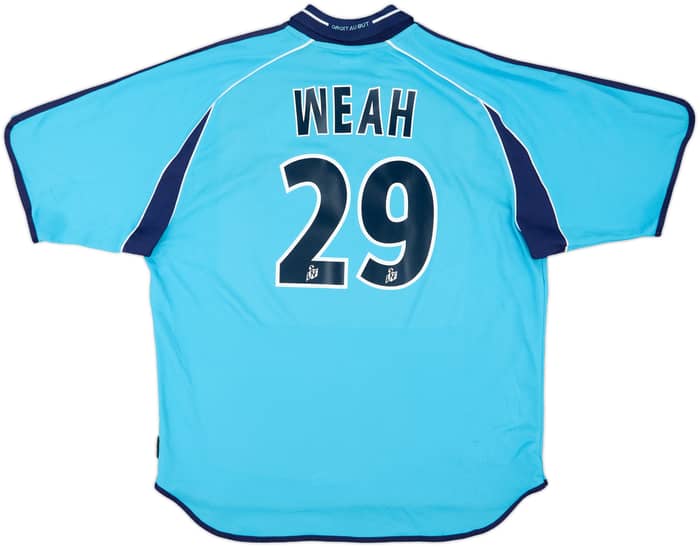 2000-01 Olympique Marseille Away Shirt Weah #29 - 8/10 - (XL)