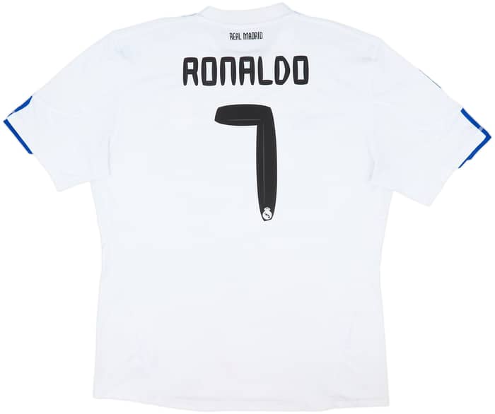 2010-11 Real Madrid Home Shirt Ronaldo #7 - 5/10 - (XXL)