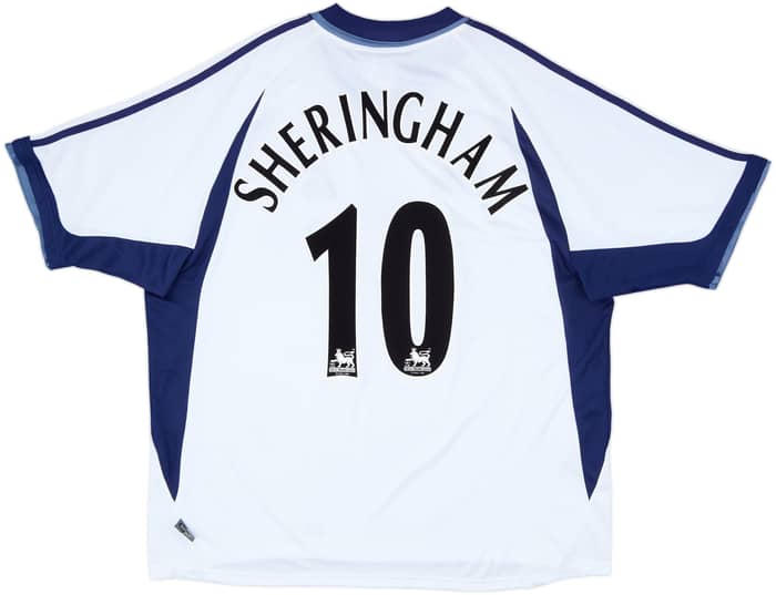 2001-02 Tottenham Home Shirt Sheringham #10 - 6/10 - (XL)
