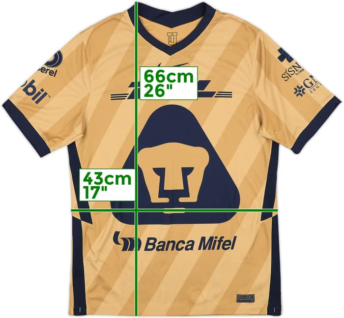 2020-21 UNAM Pumas Third Shirt - 7/10 - (M)