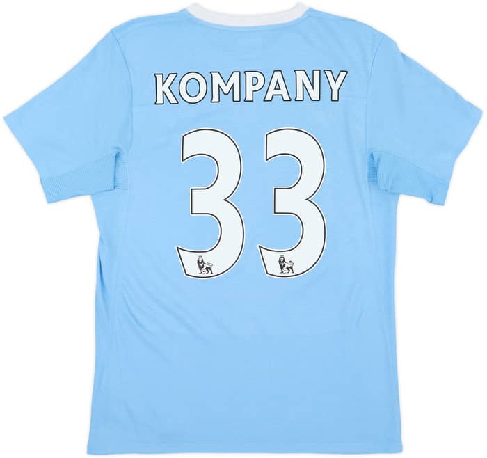 2009-10 Manchester City Home Shirt Kompany #33 - 6/10 - (S)