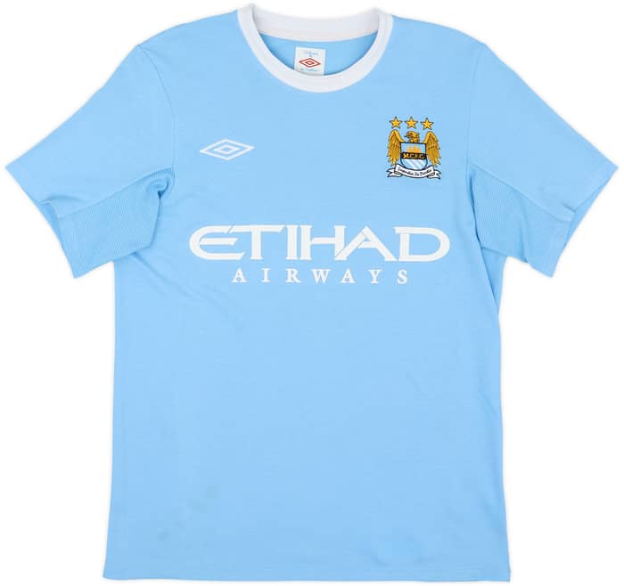 2009-10 Manchester City Home Shirt Kompany #33 - 6/10 - (S)
