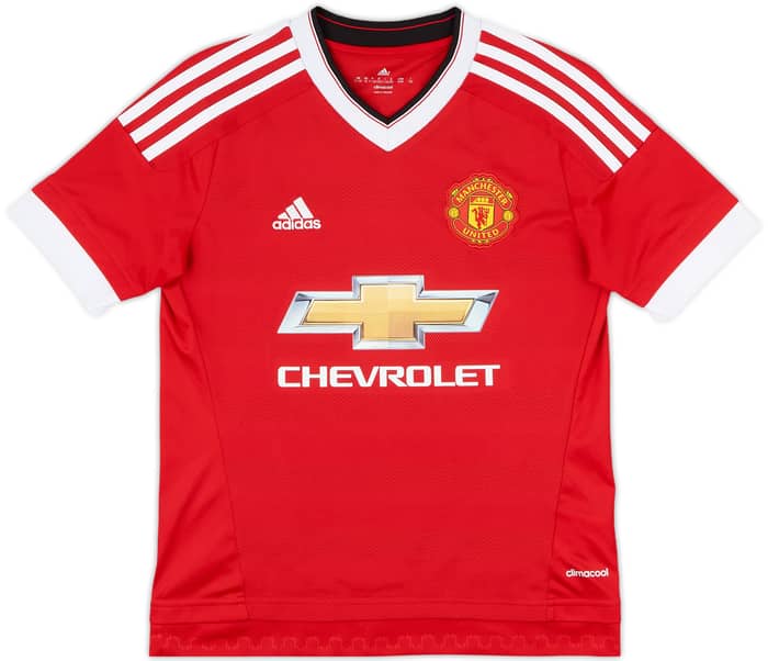 2015-16 Manchester United Home Shirt Rooney #10 - 10/10 - (M.Boys)