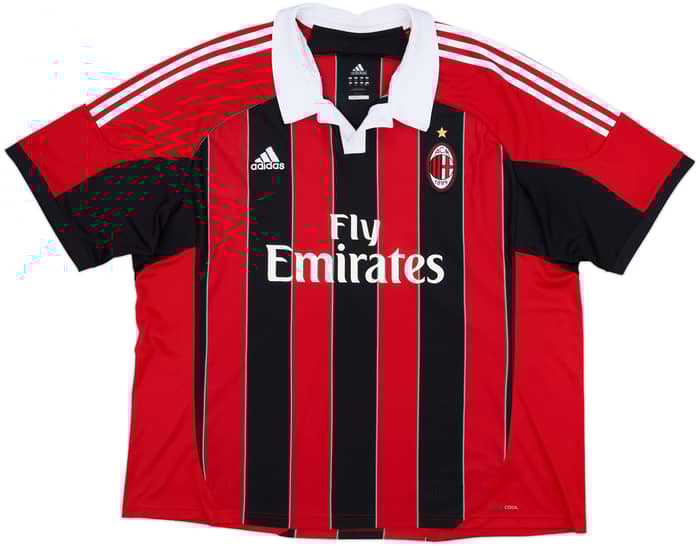 2012-13 AC Milan Home Shirt Pato #9 - 7/10 - (3XL)