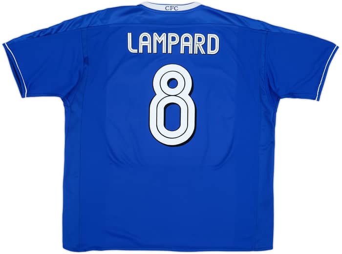 2003-05 Chelsea Home Shirt Lampard #8 - 5/10 - (XXL)