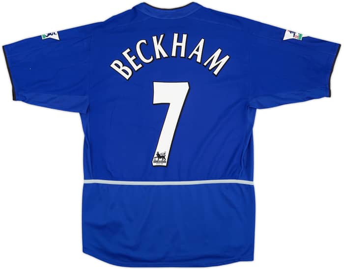 2002-03 Manchester United Third Shirt Beckham #7 - 6/10 - (M)