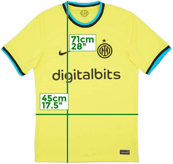 2022-23 Inter Milan Third Shirt - 6/10 - (S)