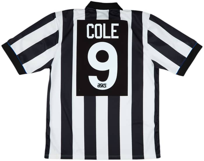 1993-95 Newcastle Home Shirt Cole #9 - 10/10 - (L)