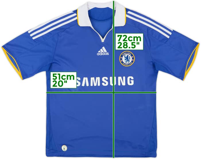 2008-09 Chelsea Home Shirt - 5/10 - (L)