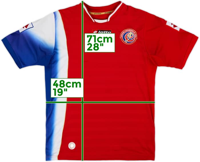 2013 Costa Rica Home Shirt - 5/10 - (L)
