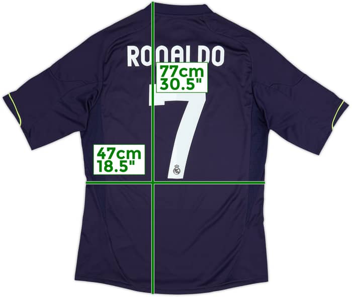 2012-13 Real Madrid Away Shirt Ronaldo #7 - 6/10 - (M)