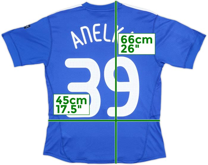 Camiseta de local del Chelsea 2009-10 Anelka #39 - 7/10 - (M)