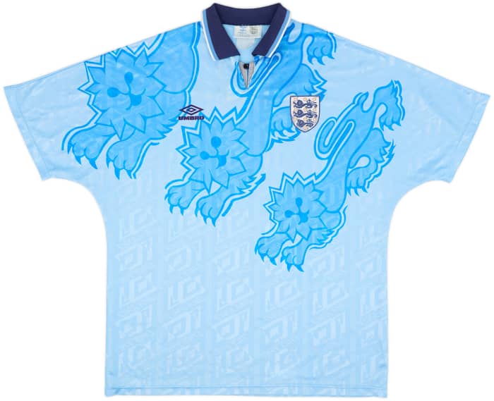 1992-93 England Third Shirt - 5/10 - (XXL)