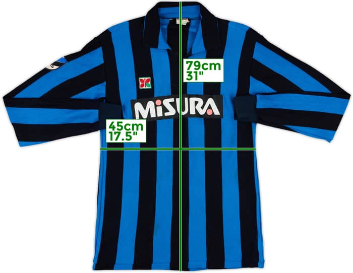 1983-86 Inter Milan Match Issue Signed Home L/S Shirt #15