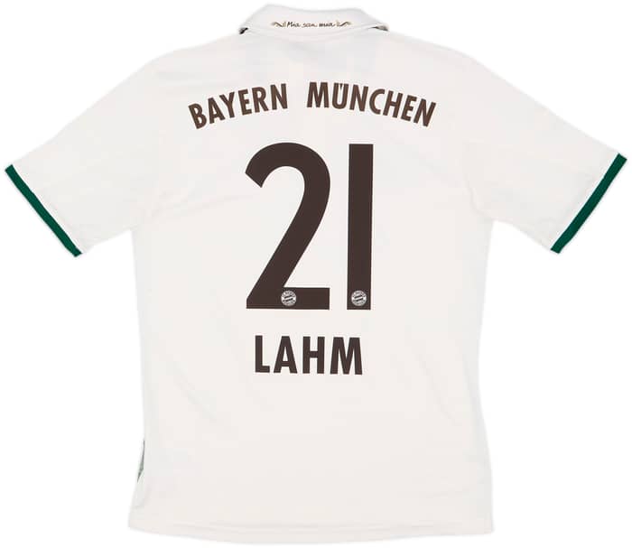2013-14 Bayern Munich Away Shirt Lahm #21 - 6/10 - (XL.Boys)