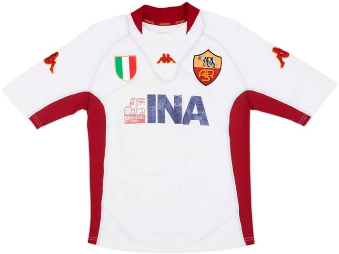 2001-02 Roma Away Shirt Totti #10 - 5/10 - (S)