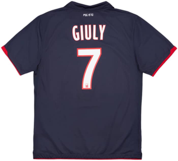 2010-11 Paris Saint-Germain Away Shirt Giuly #7 - 9/10 - (L)
