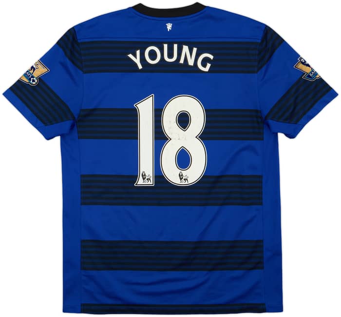 2011-13 Manchester United Away Shirt Young #18 - 7/10 - (L)