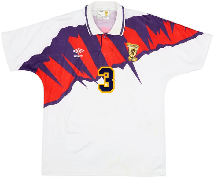 1991-93 Scotland Away Shirt McStay #3 - 8/10 - (L)